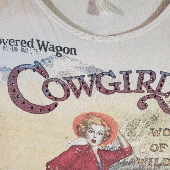 Susan Lawrence Y2K Cowgirls Women of the Wild West M t-shirt - Picture 4 of 5